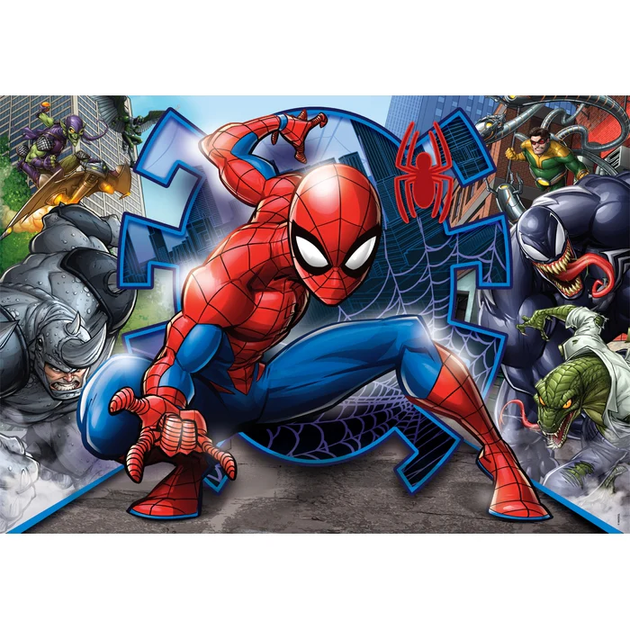 Пазл Marvel Spiderman (Спайдермен) – 104 шт. Clementoni 25044 - изображение 2