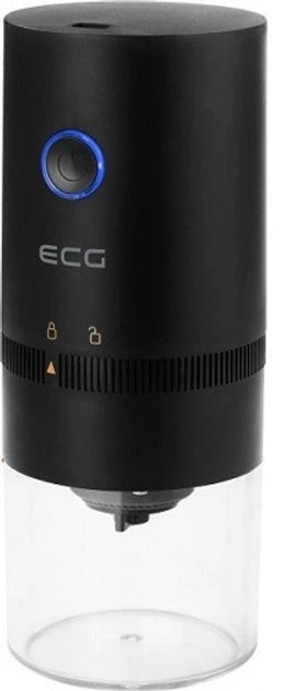 Кофемолка аккумуляторная ECG KM 150 Minimo Black для измельчения кофейных зерен - изображение 2