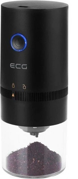 Кофемолка аккумуляторная ECG KM 150 Minimo Black для измельчения кофейных зерен - изображение 4