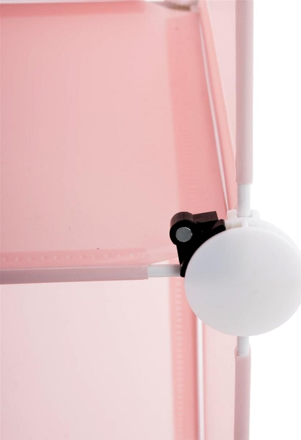 Szafka z półkami Atmosphera for kids do pokoju dziecięcego 34 x 140 x 32 cm Pink (3560238909836) - obraz 3