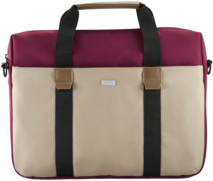 Torba na laptopa Hama Silvan 15.6"-16.2" Bordeaux (4047443522115) - obraz 3