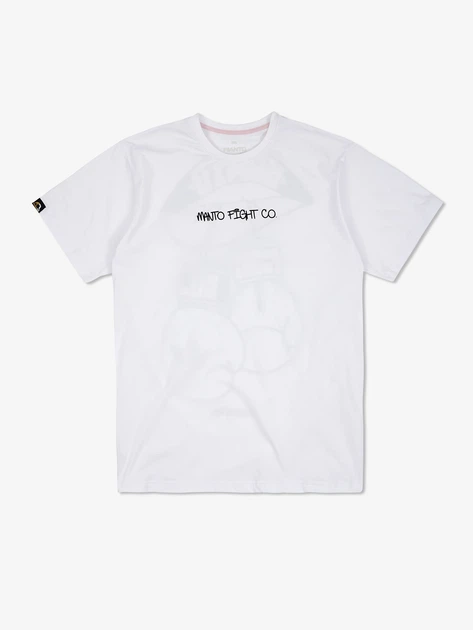 Футболка MANTO x KTOF t-shirt GLOVES White S - Фото 1 Футболка MANTO x KTOF t-shirt GLOVES White S - изображение 1