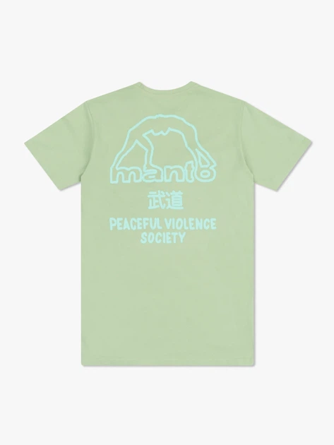 Футболка MANTO t-shirt SOCIETY 25 Lime M - Фото 2 Футболка MANTO t-shirt SOCIETY 25 Lime M - изображение 2