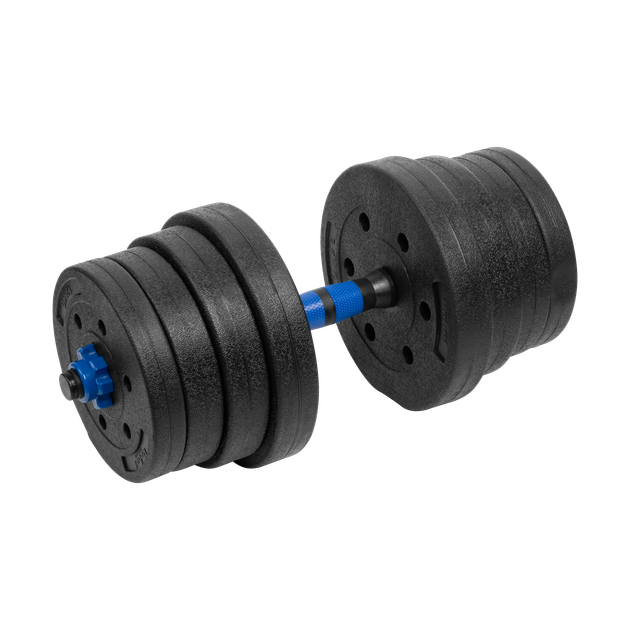 Регульовані бітумні гантелі з конектором Rebel Active 2x15 кг RBA-2301 - изображение 3