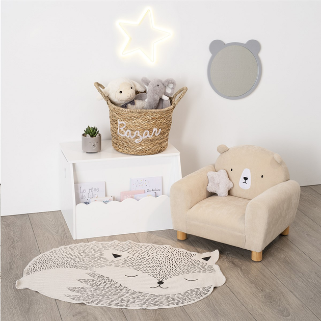 Fotel dla dzieci Atmosphera Miś Beige (3560238696248) - obraz 6