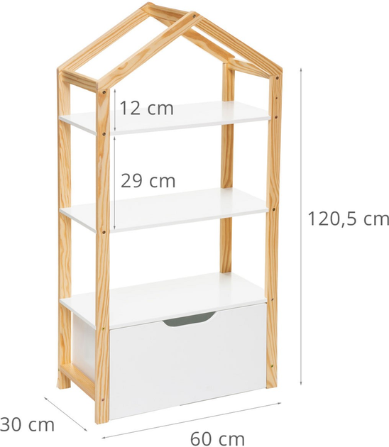 Полиця Atmosphera for kids 60 x 30 x 120.5 см (3560231527105)   - зображення 4