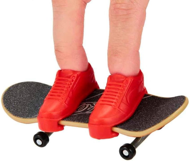 Іграшковий набір Hot Wheels Скейтборд Wildfire Freestyle + взуття для керування пальцями HGW85 (0194735059584) - зображення 5