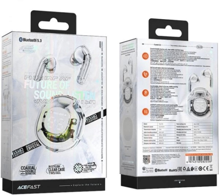 Słuchawki Acefast T8 White Moon (6974316282228) - obraz 7