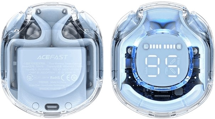 Навушники Acefast T8 Ice Blue (6974316282235) - зображення 4