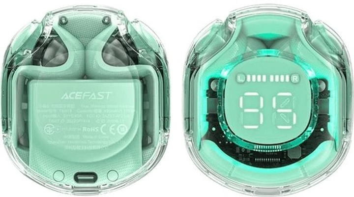 Słuchawki Acefast T8 Mint Green (6974316282259) - obraz 4