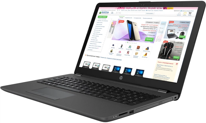 Ноутбук HP 250 G6 (3DP08ES) Dark Ash - изображение 2