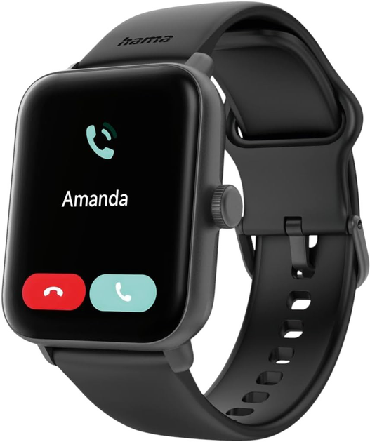 Smartwatch Hama 6010 Black (4047443523600) - obraz 4