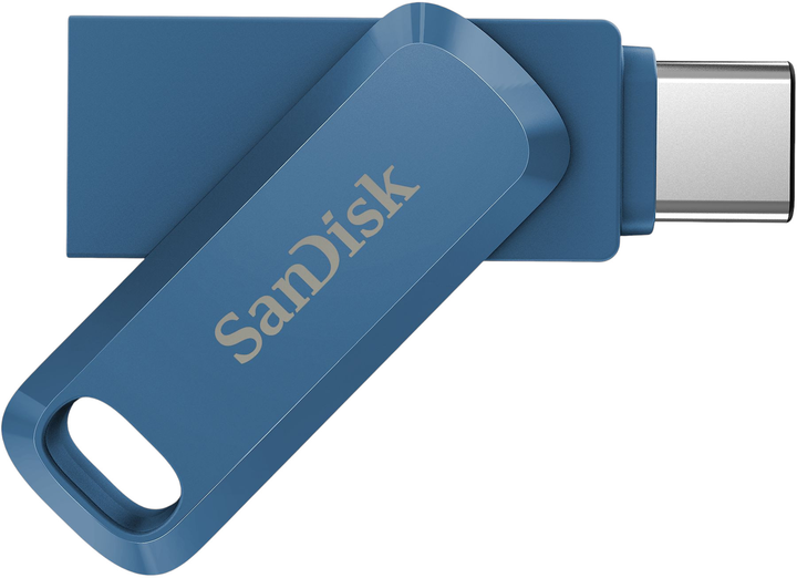 Pendrive SanDisk Ultra Dual Drive GO 64GB USB Type-C Navy Blue (0619659186999) - obraz 4