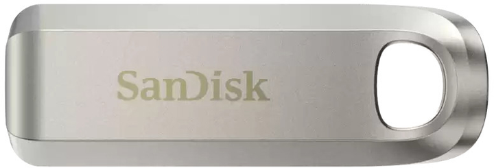 Pendrive SanDisk Ultra Luxe 128GB USB 3.2 Gen1 Silver (0619659203368) - obraz 3