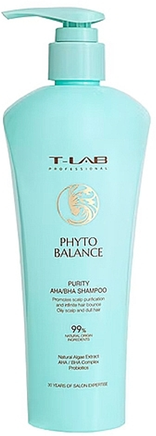 Акція на Шампунь T-Lab Professional Phyto Balance Purity AHA/BHA Shampoo 300 мл від Rozetka