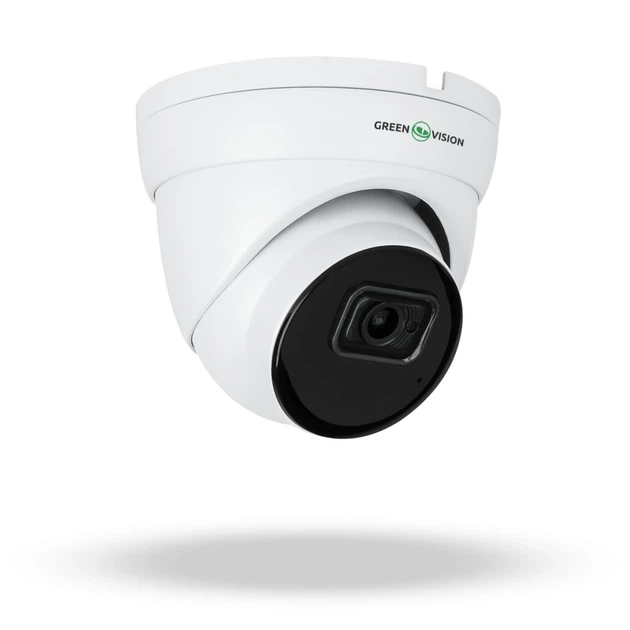 Комплект відеоспостереження GreenVision GV-803 1 IP камера з функцією розпізнавання облич microSDHC 128GB - зображення 3