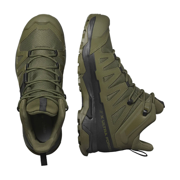 Ботинки Salomon X Ultra Forces MID, Ranger Green, UK 4.5 / EU 37⅓ - изображение 4