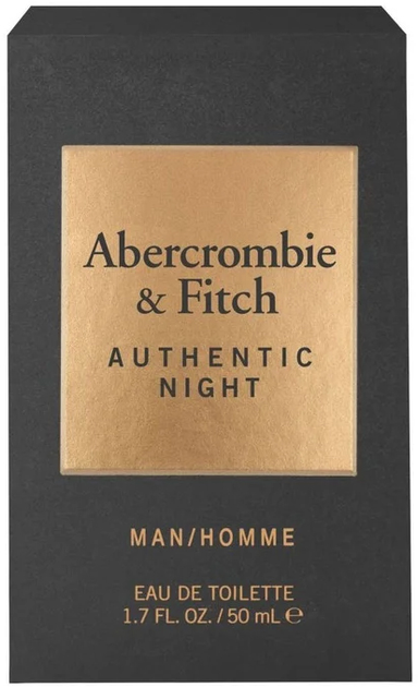 Туалетна вода для чоловіків Abercrombie & Fitch Authentic Night 50 мл (85715168016) - зображення 3