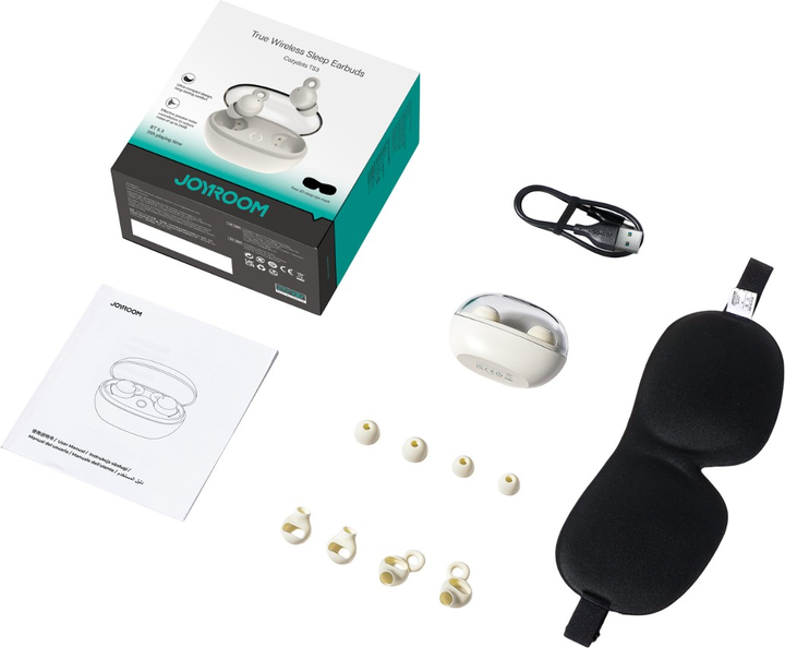 Навушники JOYROOM JR-TS3 White (6941237113610) - зображення 6
