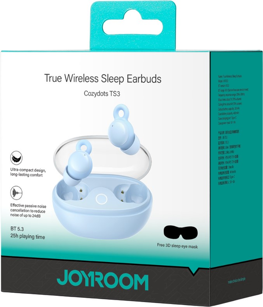 Навушники JOYROOM JR-TS3 Blue (6941237113597) - зображення 8