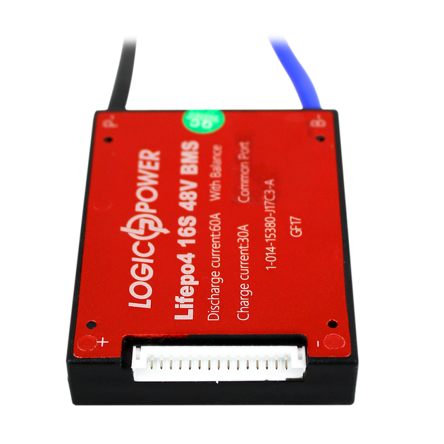 BMS плата LP LiFePO4 48V 16S Dis 60A Ch 30A - изображение 4