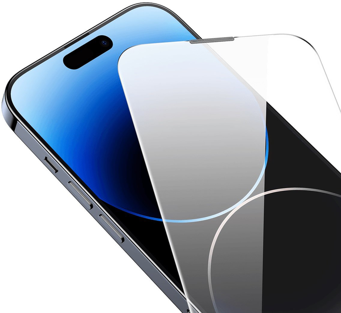 Zestaw 2 szkieł hartowanych Baseus z osłoną na głośnik do Apple iPhone 14 Pro Max (6932172623517) - obraz 5