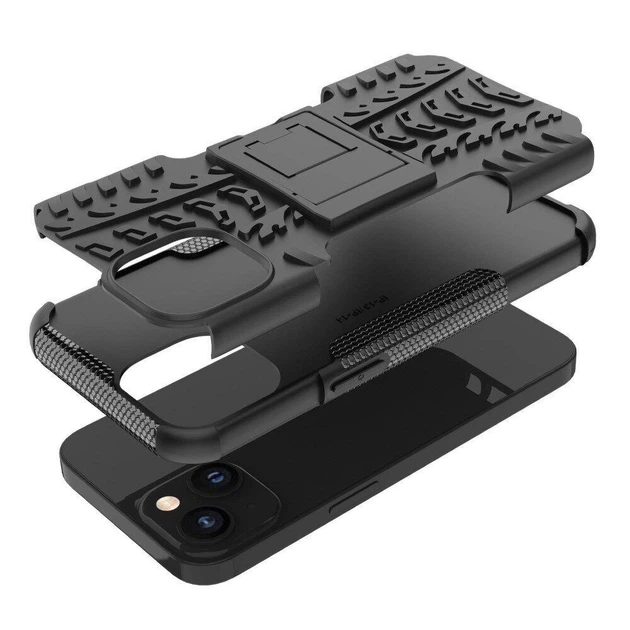 Чехол Armor Case для Apple iPhone 14 Black - изображение 12
