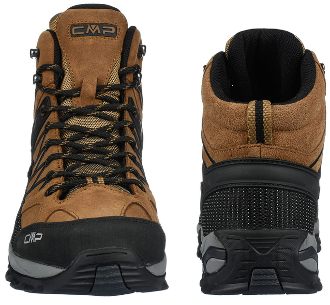 Ботинки мужские CMP RIGEL MID TREKKING SHOES WP (3Q12947-P777) Коричневый 44 - изображение 4