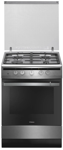Плита Hansa FCGI63022 газовая, 56л, 60x60см, чугун, нерж - Фото 1 Плита Hansa FCGI63022 газовая, 56л, 60x60см, чугун, нерж - изображение 1