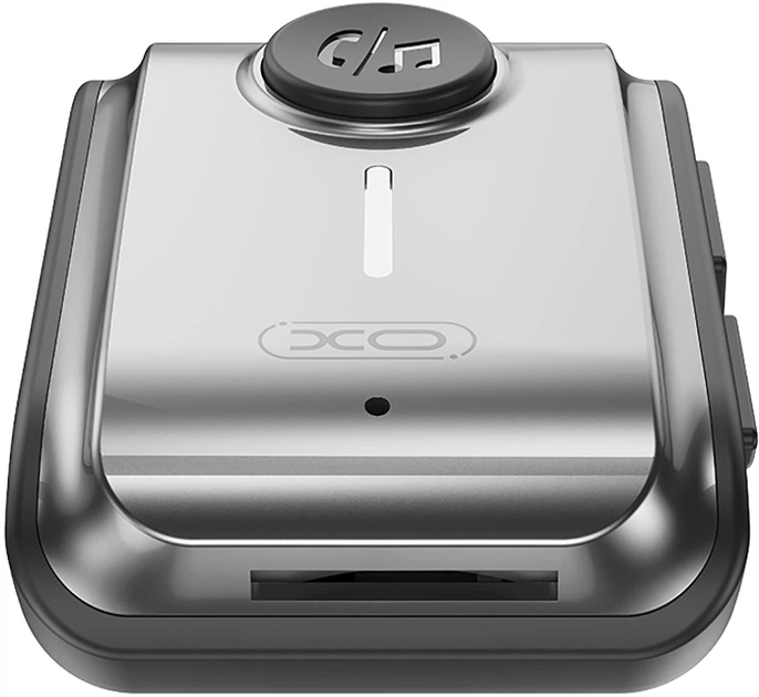 Transmiter FM XO BCC15 Bluetooth V5.3 AUX 3.5 mm/Type-C/TF Grey (BCC15.tarnish) - obraz 3