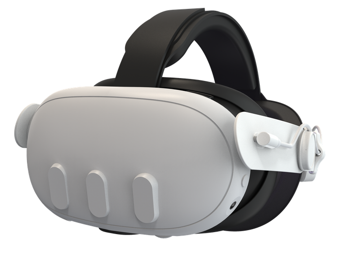 Кріплення з акумулятором 8000мАч для Oculus meta Quest 3 strap кріплення ремінь QWOS RGB білий - Фото 10 Кріплення з акумулятором 8000мАч для Oculus meta Quest 3 strap кріплення ремінь QWOS RGB білий - зображення 10