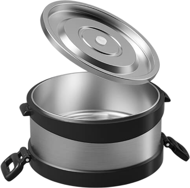 Термос харчовий Maestro 1.5 л Сріблястий (MR-1635-150) - зображення 2