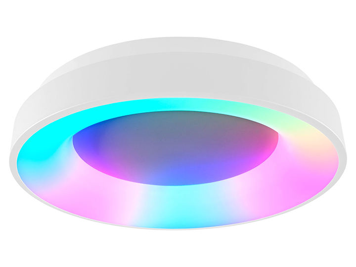 Светильник светодиодный накладной VIDEX EDGE-RC-72W-WHITE RGB круглый (VLE-ERC-RGB-72W) - изображение 2
