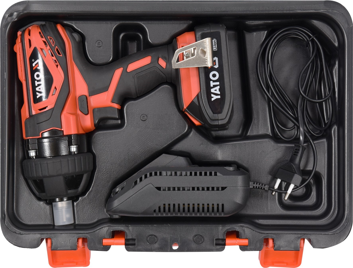 Klucz udarowy akumulatorowy YATO 2.0 Ah 2200 RPM (YT-82804) - obraz 3