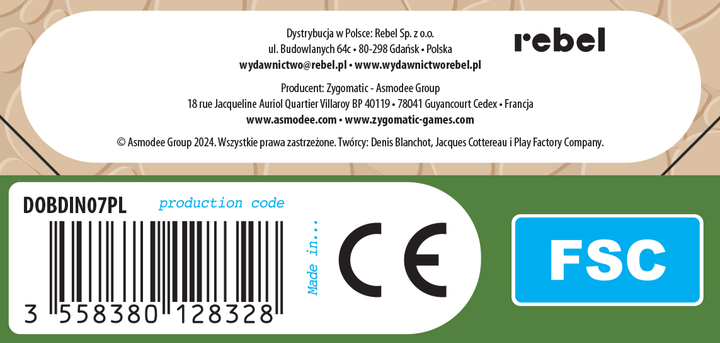  Gra planszowa Rebel Dobble Dinozaury DOBDIN07PL (3558380128328) - obraz 6