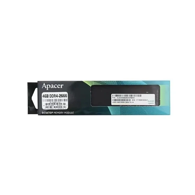 DDR4 Apacer 4GB 2666MHz CL19 DIMM (AU04GGB26CQTBGH) - Фото 2 DDR4 Apacer 4GB 2666MHz CL19 DIMM (AU04GGB26CQTBGH) - изображение 2