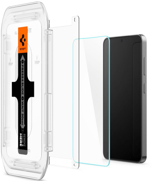 Набір з 2 захисних стекол Spigen Glas.tR EZ Fit для Samsung Galaxy S24+/S25+ (8809971223355) - зображення 6