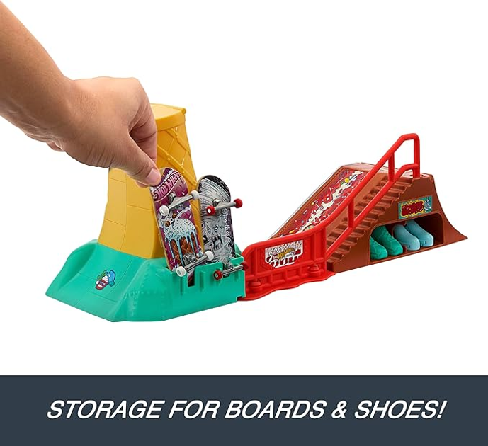 Скейтборд іграшковий Mattel Hot Wheels Skate Dessert Skatepark HXK91 (0194735232444) - зображення 8
