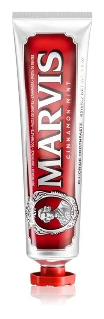 Зубна паста Кориця та М'ята Marvis Cinnamon Mint 85 мл - Фото 1 Зубна паста Кориця та М'ята Marvis Cinnamon Mint 85 мл - зображення 1