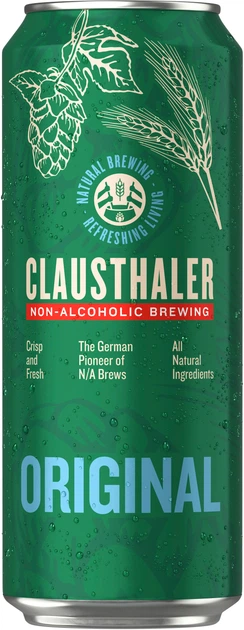 Упаковка пива Clausthaler светлое фильтрованное безалкогольное 0% 0.5 л х 24 шт (4053400001579) - изображение 2