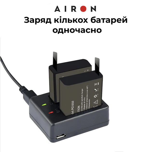 Набор экшн-камера AirOn ProCam 7 Black с аксессуарами (4822356754801) - изображение 6