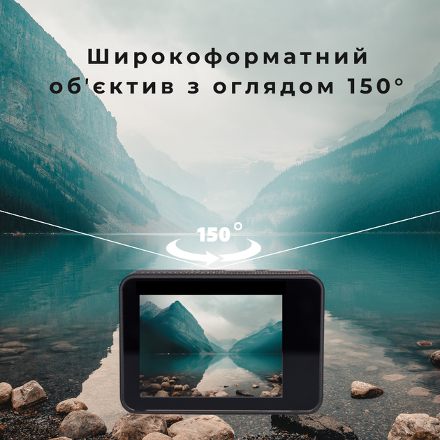 Екшн-камера AIRON ProCam 7 Black - изображение 4