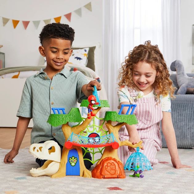 Zestaw do gry Hasbro Domek na drzewie Spideya i jego niesamowici przyjaciele F9477 (5010996234896) - obraz 9