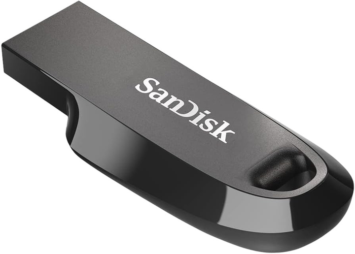 Pendrive SanDisk Ultra Curve 64GB USB 3.2 Gen1 Black (0619659186692) - obraz 3