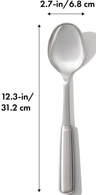 Łyżka kuchenna Oxo Steel stalowa (0719812052014) - obraz 7