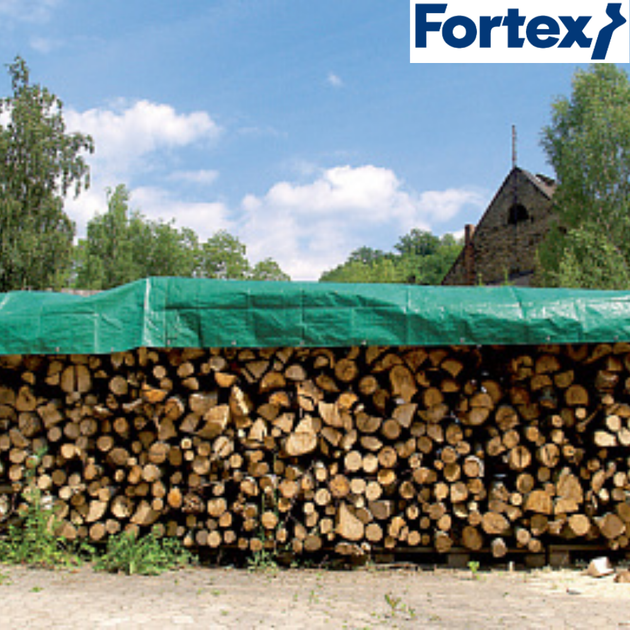 Тент захисний ламінований, водостійкий Fortex 4х6 м, 24 м2, 90 г/м2, зелений - зображення 7