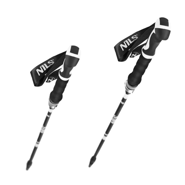 Kijki trekkingowe Nils aluminiowe składane 7075 (TK8603) (5907695557770) - obraz 3