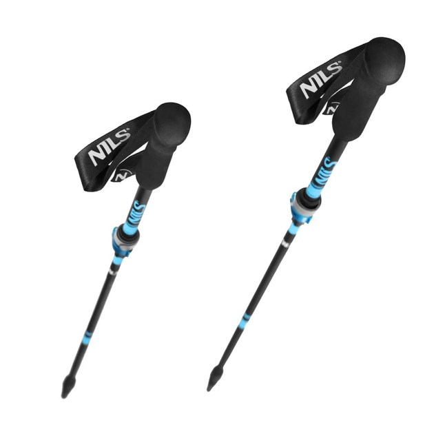 Kijki trekkingowe Nils aluminiowe składane 7075 (TK8604) (5907695557800) - obraz 3