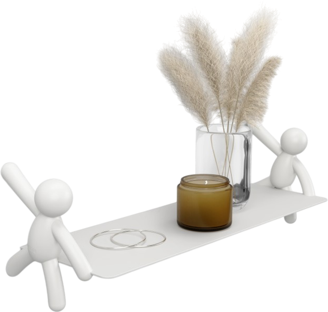 Półka ścienna Umbra Buddy biała (028295353922) - obraz 6