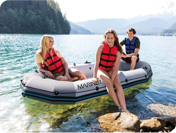 Ponton dmuchany Intex Mariner 3 68373 297 x 127 x 46 cm (6941057463735) - obraz 9
